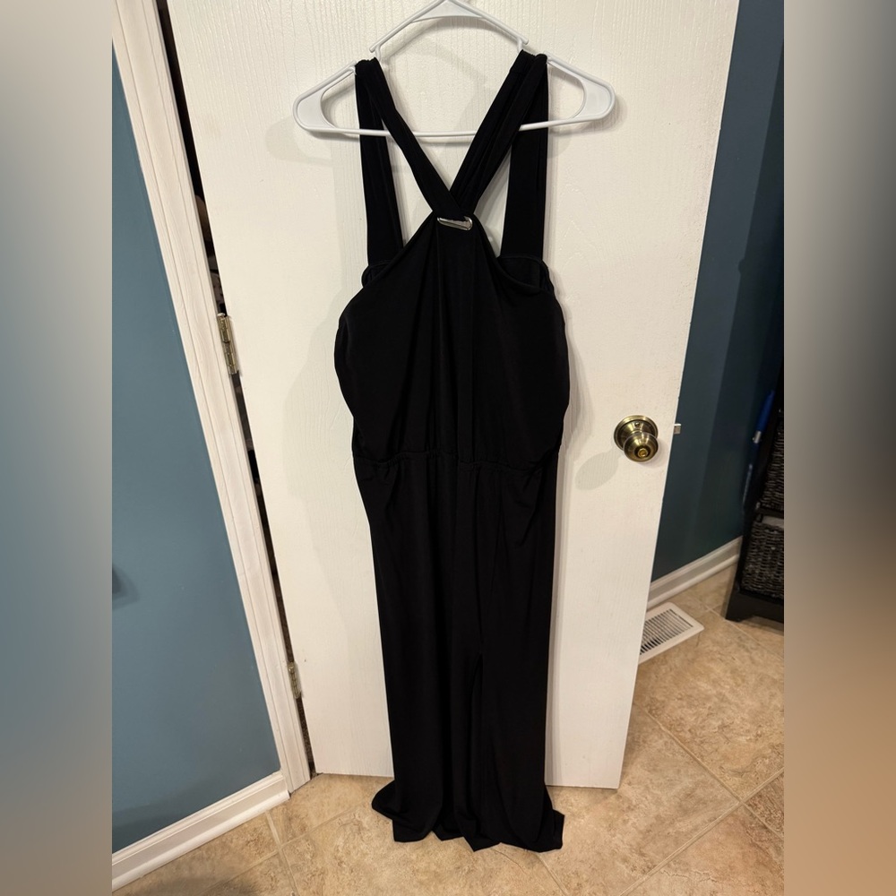 Womens Black elegant formal dress